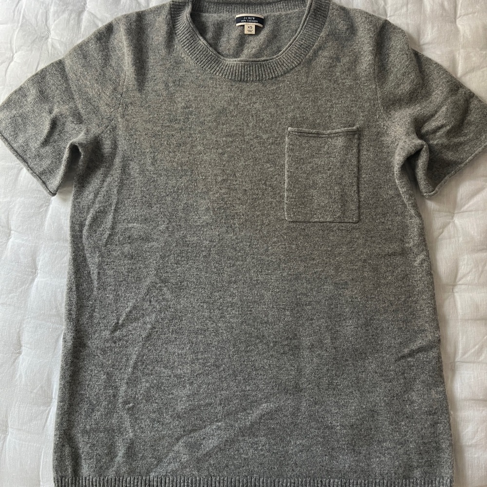 J. Crew women’s cashmere shortsleeved sweater